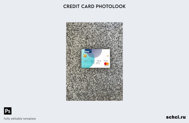 цифровая загрузка Новая Зеландия BNZ Greymouth Bank шаблон Mastercard Photolook 